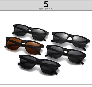 Classic TR square sunglasses shown in five lens color options on a plain white background
