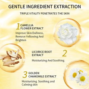 Peeling oil with Camellia, Licorice and Chamomile extracts for body and face care