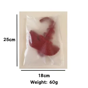Handmade red knit pet graduation cap for cats and dogs in 25x18cm packaging