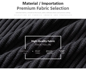 Close-up of thick grey knit texture showing clear vertical grain and breathable fabric