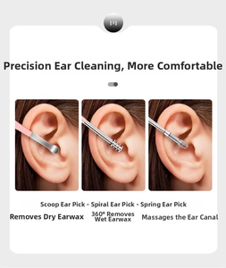 Detailed comparison of pink stainless steel earwax removal tools for specific ear care needs