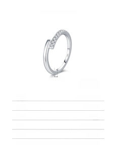 Technical drawing of a 925 sterling silver band ring with dimensions and weight specs