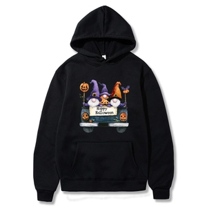 Halloween Hoodie For Men Long Sleeve Polyester Casual Pullover Graphic Pocket Sweatshirt Festive Autumn Winter