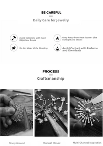 Detail showing professional jewelry craftsmanship including polishing and manual setting