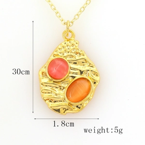 Detail of colorful enamel seahorse pendant with gemstones and dimensions 1.8cm 30cm 5g