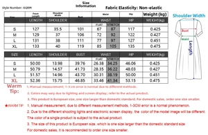 Detailed size chart for deep V puff sleeve vacation maxi dress with CM and inch measurements