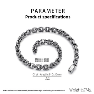 Macro detail of industrial punk style stainless steel chain with hammered texture