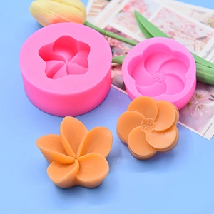 Plumeria Flower Silicone Mold Spiral Petal Design For Baking Chocolate Fondant DIY Soap Aromatherapy Plaster Crafts