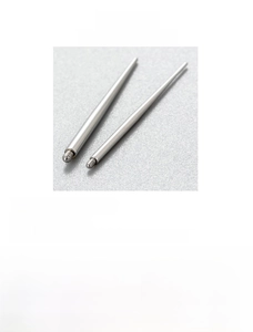 Detailed size chart for stainless steel piercing taper tools with thread specifications