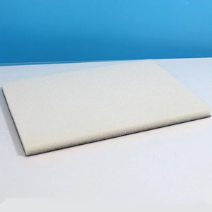 White rectangle 100-hole sponge foam insert for ring and stud earring display tray