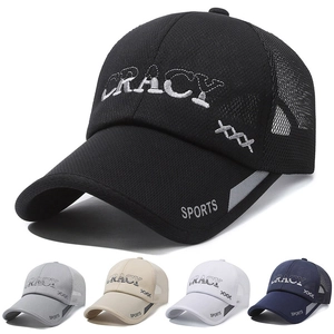 Casquette De Baseball En Maille Respirante Été Camionneur Pour Hommes Et Femmes Broderie Protection Solaire Sport Réglable