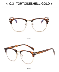 Detail view of tortoiseshell gold TR90 polarized sunglasses showing front and 45 degree angles