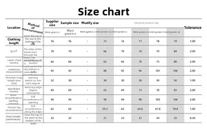 Detailed sizing chart for women's high-waisted solid color two-piece bikini set