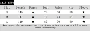 Detailed sizing chart for women's slim fit pleated mesh maxi dress in centimeters