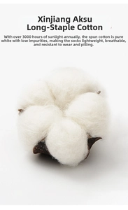 Detail of high-quality long-staple cotton fibers showing soft and breathable texture