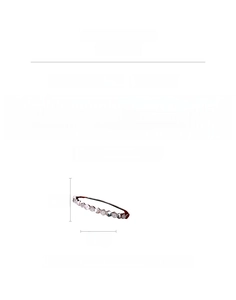 Detailed specs of zircon hexagon honeycomb bracelet in silver copper with 11.6g weight