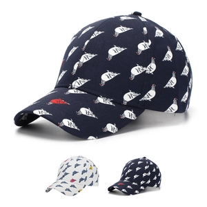 Pigeon Bird All Over Print Baseball Cap Polyester Cotton Adjustable Metal Buckle Casual Streetwear Sunshade Hat Unisex