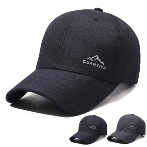 Mountain Logo Baseball Cap For Men Women Adjustable Metal Buckle Outdoor Sports Sun Hat Breathable Casual Trucker Hat