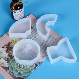 Geometric Silicone Mold Set For DIY Handmade Candle Aromatherapy Soap Resin Craft Heat Resistant Easy Release Home Decor