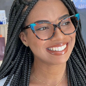 Cat Eye Eyeglasses Frame TR90 PC Square Anti Blue Light Glasses Fashion Vintage Optical Eyewear For Women Men