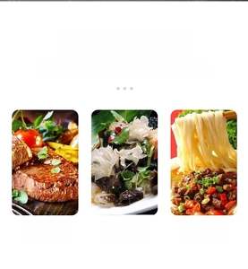 Detailed views of thick 304 stainless steel food tongs frying steak and serving pasta