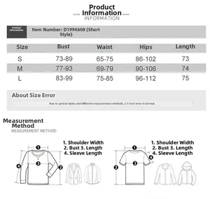 Size chart for halter backless dress showing bust, waist, and hip measurements in cm