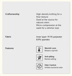 Spécifications du tissu du legging à pois avec doublure polaire et fonctions thermiques
