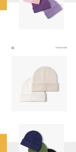 Close-up of assorted colorful knitted beanies showing premium texture and ribbed finish