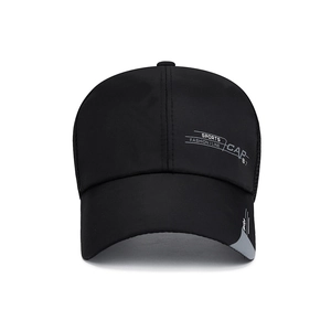 Casquette de baseball respirante à long bord pour homme avec motif Sports Fashion