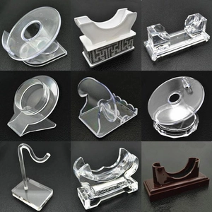Bracelet Bangle Display Stand Clear Acrylic Jewelry Holder Organizer Rack For Watch Jade Bangle Showcase Home Shop