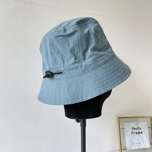 Women Nylon Bucket Hat Quick Dry Breathable Sun Protection Outdoor Travel Lightweight Adjustable Foldable Summer Cap
