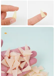 Miniature PVC bamboo shoots model for DIY crafts and realistic dollhouse food play