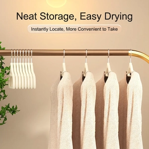 Non-slip clothes hangers for seamless shoulder support and organized wardrobe storage