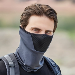Outdoor Cycling Balaclava Face Mask Breathable Mesh Sun UV Protection Neck Gaiter Windproof Tactical Headwear