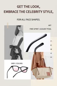 Detailed views of black oversized sunglasses with pink lenses and thick frames