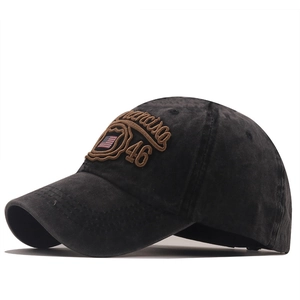 Vintage Washed Cotton Baseball Cap San Francisco Embroidery Distressed Retro Outdoor Sun Hat For Men Women
