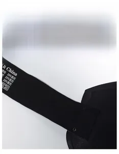 Detail view of the breathable sweatband inside the sun hat with material specifications