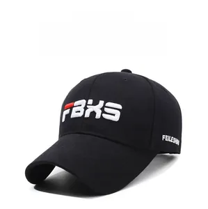 Close-up of premium 3D letter embroidery and breathable cotton texture on baseball cap