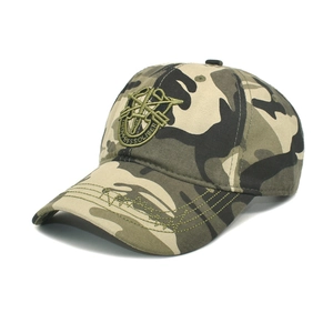Taktisches Camouflage-Basecap mit militärischer De Oppresso Liber Stickerei