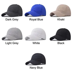 Breathable outdoor quick-dry sun hats for men and women in seven assorted colors