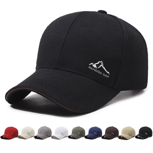 Berretto Da Baseball Cotone Ricamo Montagna Fibbia In Metallo Regolabile Cappello Da Sole All Aperto Uomo Donna