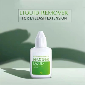 Sky Clear Gel Eyelash Extension Glue Remover 15ml in a white squeeze bottle