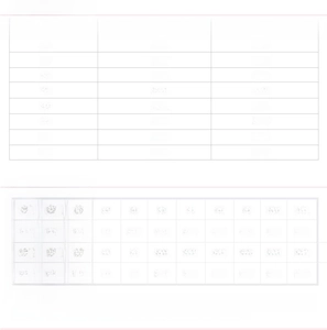 Comprehensive ring size chart showing diameter and circumference for sizes 4 to 11