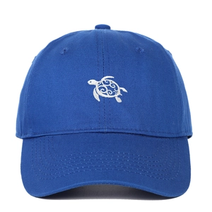 Sea Turtle Embroidery Baseball Cap Cotton Adjustable Casual Outdoor Sun Protection Dad Hat For Men Women