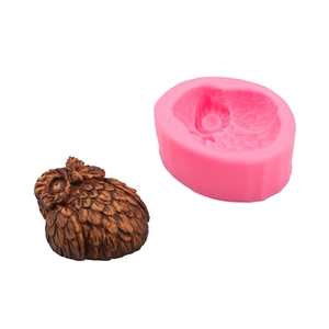 Moule créatif en silicone hibou pour savon DIY chocolat et outils de pâtisserie