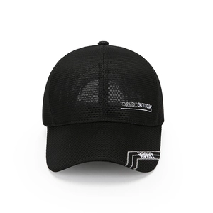 Men's breathable mesh baseball cap with Outdoor Sport embroidery for sun protection