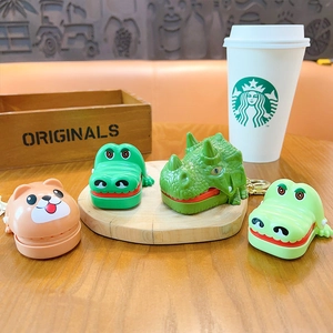 Funny cartoon crocodile and dinosaur biting finger toys for interactive group games
