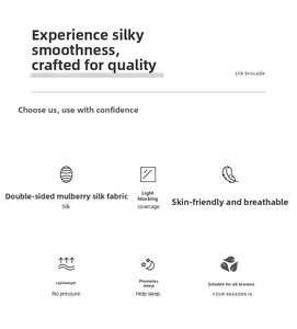 Features of double-sided mulberry silk eye mask: shading, breathable and skin-friendly fabric