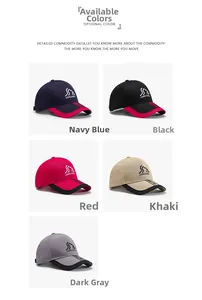 Detailed comparison of color options for Jungle Bill outdoor curved brim baseball caps
