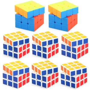 Professional 3x3 Magic Cube Puzzle Smooth Speed Rotating Brain Teaser Intelligence Educational Toy For Kids Adults Stress Relief